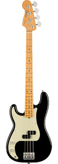 Fender American Professional II 4-струнная бас-гитара Precision Bass Black с футляром для левшей AMPROIIPBASSLHMNBLK