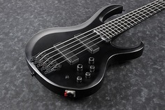 Ibanez Iron Label BTB625EX 5-струнная электрическая бас-гитара BTB625EXBKF Iron Label 5str Electric Bass Guitar - Black Flat