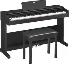 Yamaha YDP-103B цифровое домашнее пианино со скамьей - черный YDP-103B Digital Home Piano with Bench - Black