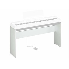 Yamaha L125WH белая, деревянная подставка для клавиатуры для P125WH