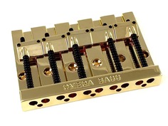 Gold OMEGA High Mass Badass V Style 5-струнный бридж для бас-гитары BB-3360-002 Allparts BB-3360-003