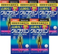 Набор пищевых добавок Orihiro, 5 упаковок, 900 таблеток