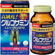 Пищевая добавка Orihiro Glucosamine, 900 таблеток