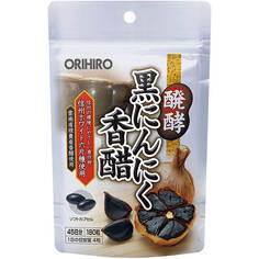Пищевая добавка с ферментированным черным чесноком Orihiro, 180 таблеток
