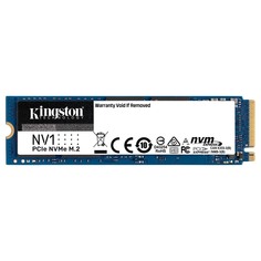 Внутренний твердотельный накопитель Kingston NV1, SNVS/250G, 250Гб, M.2 2280