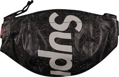Сумка Supreme Waterproof Reflective Speckled Waist Bag Black, черный