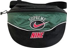 Сумка Supreme x Nike Shoulder Bag Green, зеленый