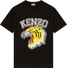 Футболка Kenzo Tiger Varsity Oversize T-Shirt Black, черный