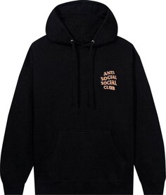 Худи Anti Social Social Club White Picket Fence Hoodie Black, черный