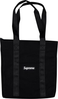 Сумка Supreme Canvas Tote Black, черный