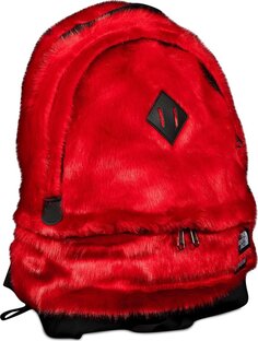 Рюкзак Supreme x The North Face Faux Fur Backpack Red, красный