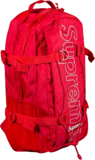 Рюкзак Supreme Backpack Red, красный