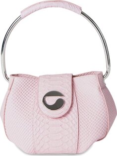 Сумка Coperni U.F.O. Pouch Pink, розовый