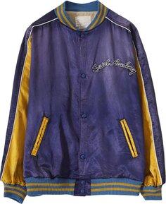 Куртка Saint Michael Saint Academy Stadium Jacket Navy/Yellow, разноцветный