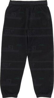 Спортивные брюки Supreme x UNDERCOVER Camo Sweatpant Black, черный