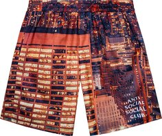 Шорты Anti Social Social Club Voyeur Shorts Multicolor, разноцветный