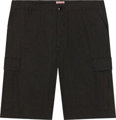 Шорты Kenzo Cargo Workwear Shorts Black, черный
