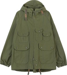 Парка Engineered Garments Ripstop Atlantic Parka Olive, зеленый