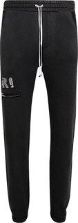 Спортивные брюки Amiri MA Bar Appliqué Sweatpant Black, черный