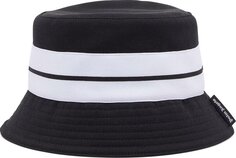 Сумка Palm Angels Classic Track Bucket Black/White, черный