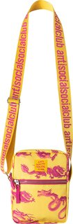 Сумка Anti Social Social Club 24k Side Bag Yellow, желтый