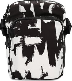 Сумка Alexander McQueen Urban Mini Messenger Black/Off White, черный