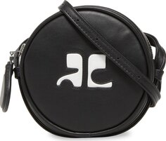 Сумка Courrèges Small Circle Bag Black, черный Courreges