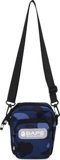 Сумка BAPE Color Camo Mini Shoulder Bag Navy, синий