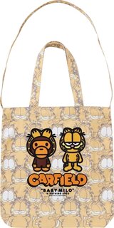 Сумка BAPE x Garfield Tote Bag Orange, оранжевый