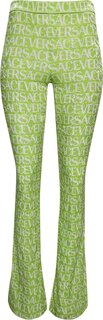 Брюки Versace Informal Pant Green/White, зеленый