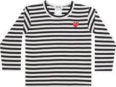 Футболка Comme des Garçons Stripe Print Long-Sleeve T-Shirt Stripe, разноцветный