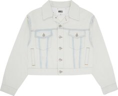 Куртка MM6 Maison Margiela Sports Jacket Stone Bleach, кремовый