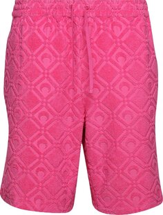Шорты Marine Serre Regenerated Sponge Jacquard Sporty Shorts Fuschia, розовый