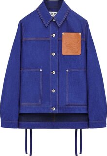 Куртка Loewe Workwear Jacket Bright Blue, синий