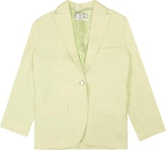 Куртка Off-White Cady Fluid Tomboy Jacket Green, зеленый