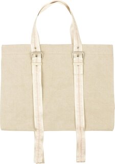 Сумка Off-White Canvas Industrial Tote Bag White, белый