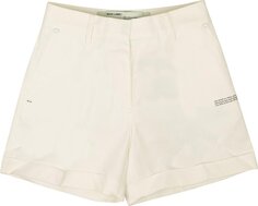 Шорты Off-White Logo Formal Shorts White, белый