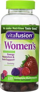 Жевательные мультивитамины Vitafusion для женщин, со ягодным вкусом, 220 таблеток