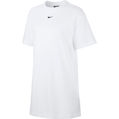 Футболка-платье Nike Women&apos;s Short Sleeve, белый