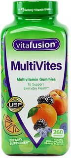 Жевательные мультивитамины Vitafusion, 260 таблеток