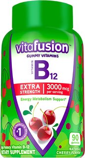 Жевательный витамин В12 Vitafusion, 300 мкг, 90 таблеток