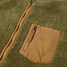 Флисовая куртка-бомбер из шерпы Polo Ralph Lauren