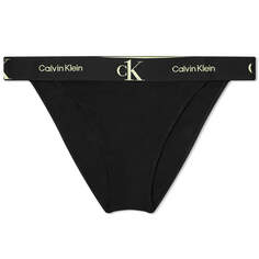 Танга с высокой ногой Calvin Klein