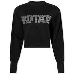 Джемпер ROTATE Firm Knitted Rhinestone Logo Jumper