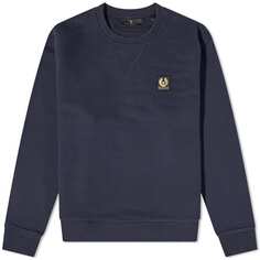 Толстовка Belstaff Patch Crew Sweat