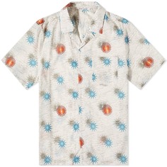 Рубашка Wood Wood Short Sleeve Brandon Abstract Shirt