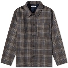 Рубашка Wood Wood Clive Wool Check Overshirt