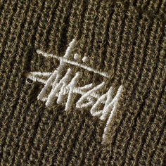 Базовая шапка с манжетами Stussy