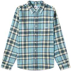 Рубашка Obey Vince Woven Checked Shirt