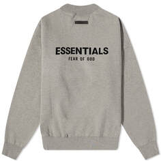 Толстовка FEAR OF GOD ESSENTIALS Logo Crew Neck Sweat